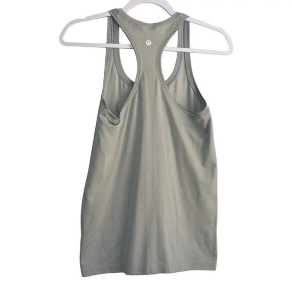 Lululemon‎ Swiftly Racerback Tank 6 Grey Stretch Activewear Breathable - Picture 2 of 8